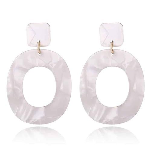 Acrylic Earrings for Women Statement Earrings Fashion Hypoallergenic Dangle | Amazon (US)