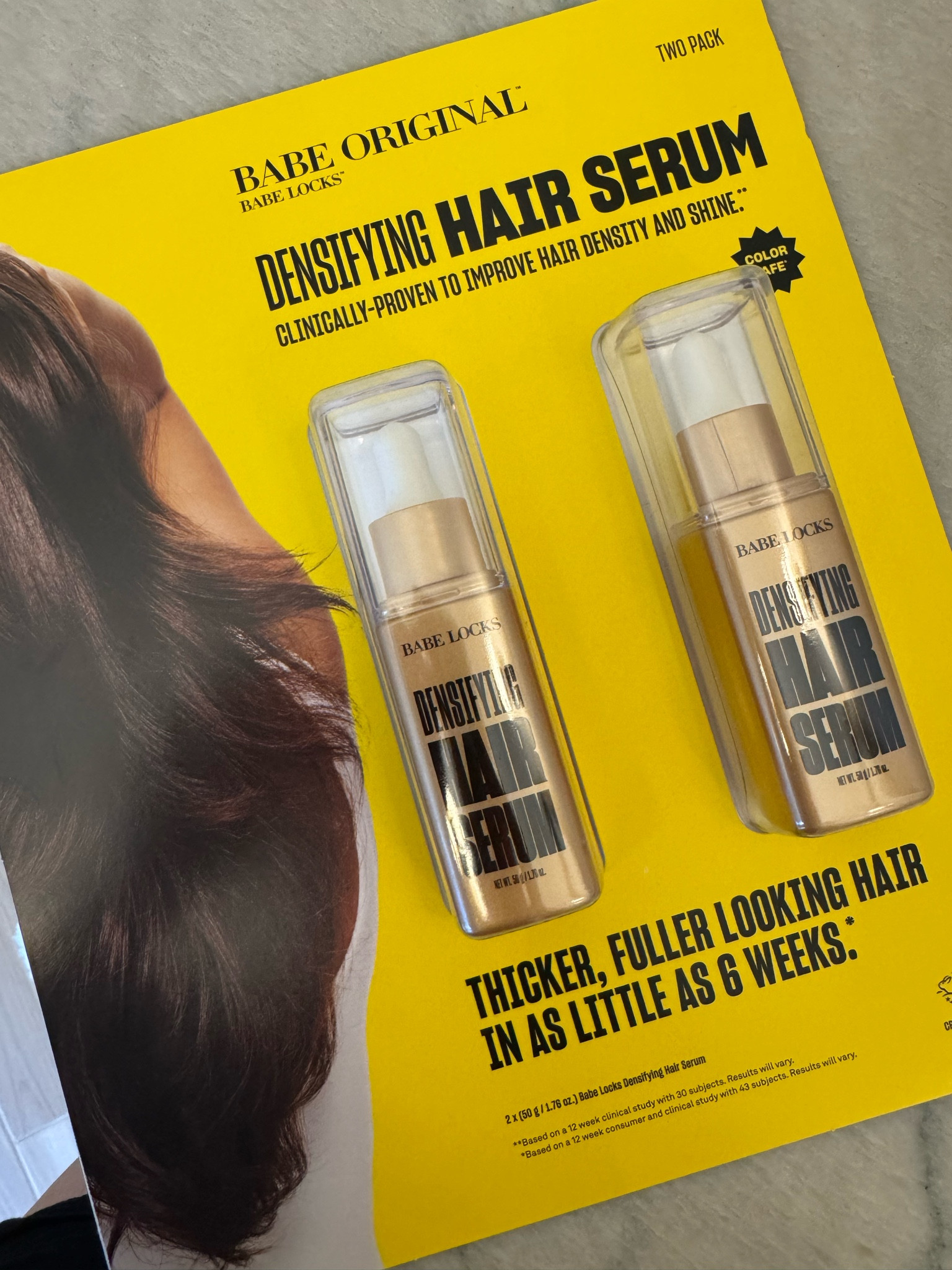Trying something new!  If it makes my hair as thick as the brow serum made my lashes—then we are talking RESULTS! 
#hairproducts #hairserum #growthserum 

#LTKBeauty