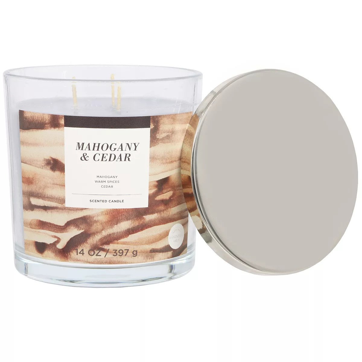 Sonoma Goods For Life® Mahogany & Cedar 14-oz. Candle Jar | Kohl's