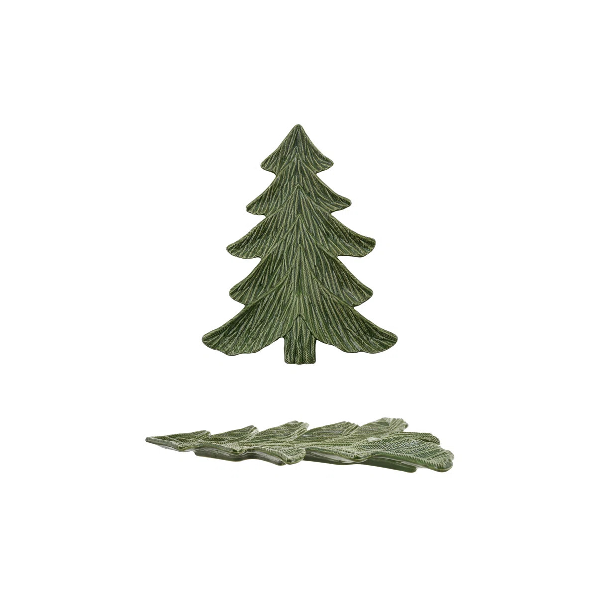 Forest Debossed Dolomite Tree Platter | Wayfair North America