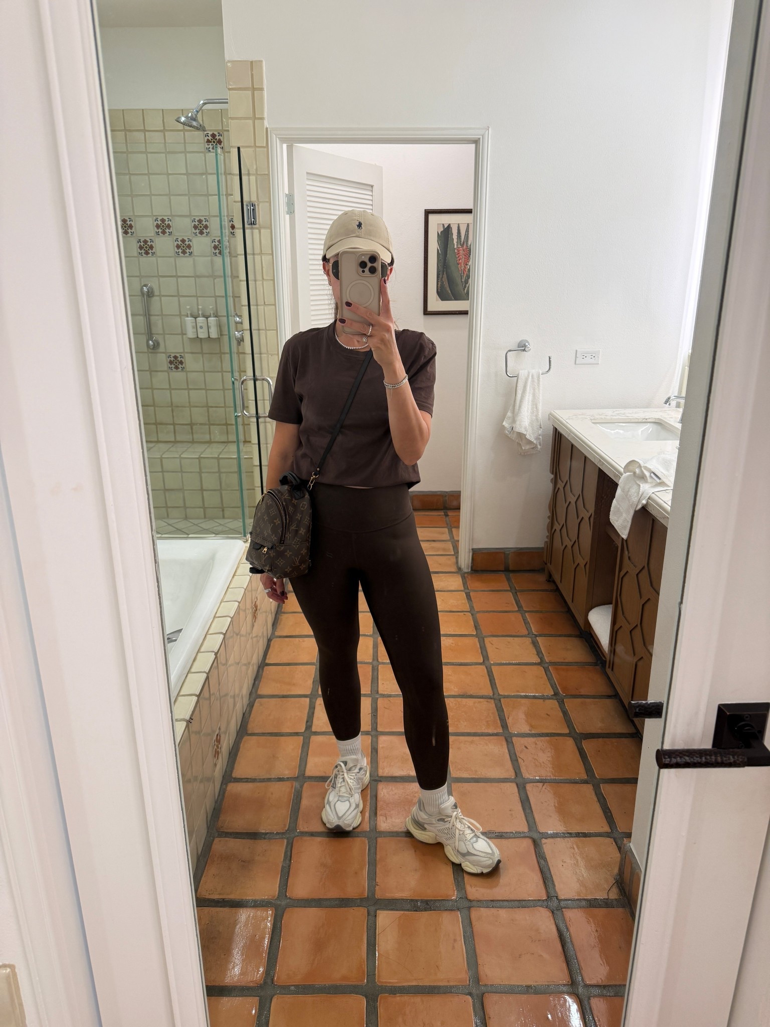 Chocolate brown athleisure  

#LTKfitnessgoals #LTKActive #LTKOver40