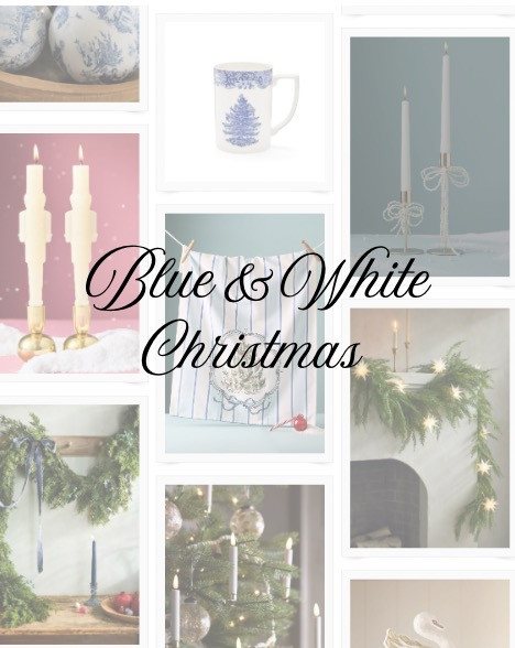 If red and green isn't your home vibe, then check out my ideas for a classic blue and white Christmas! #anthrohome #anthroliving #blueandwhite #blueandwhitechristmas #christmasdecor #classicchristmas #traditionalchristmas  

 #LTKHoliday #LTKSeasonal #LTKHome