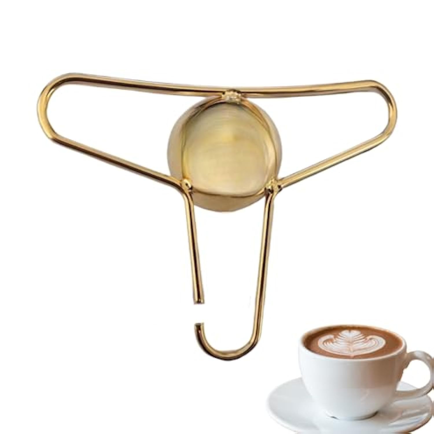 Coffee Alive Plated 24 Karat Gold Coffee Alive Blanching Tool: Enhance Your Coffee Flavor with Th... | Amazon (US)