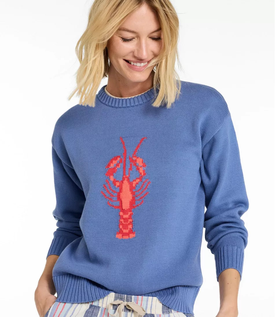 Women's The Original Double L\u00ae Sweater, Novelty Crewneck | L.L. Bean