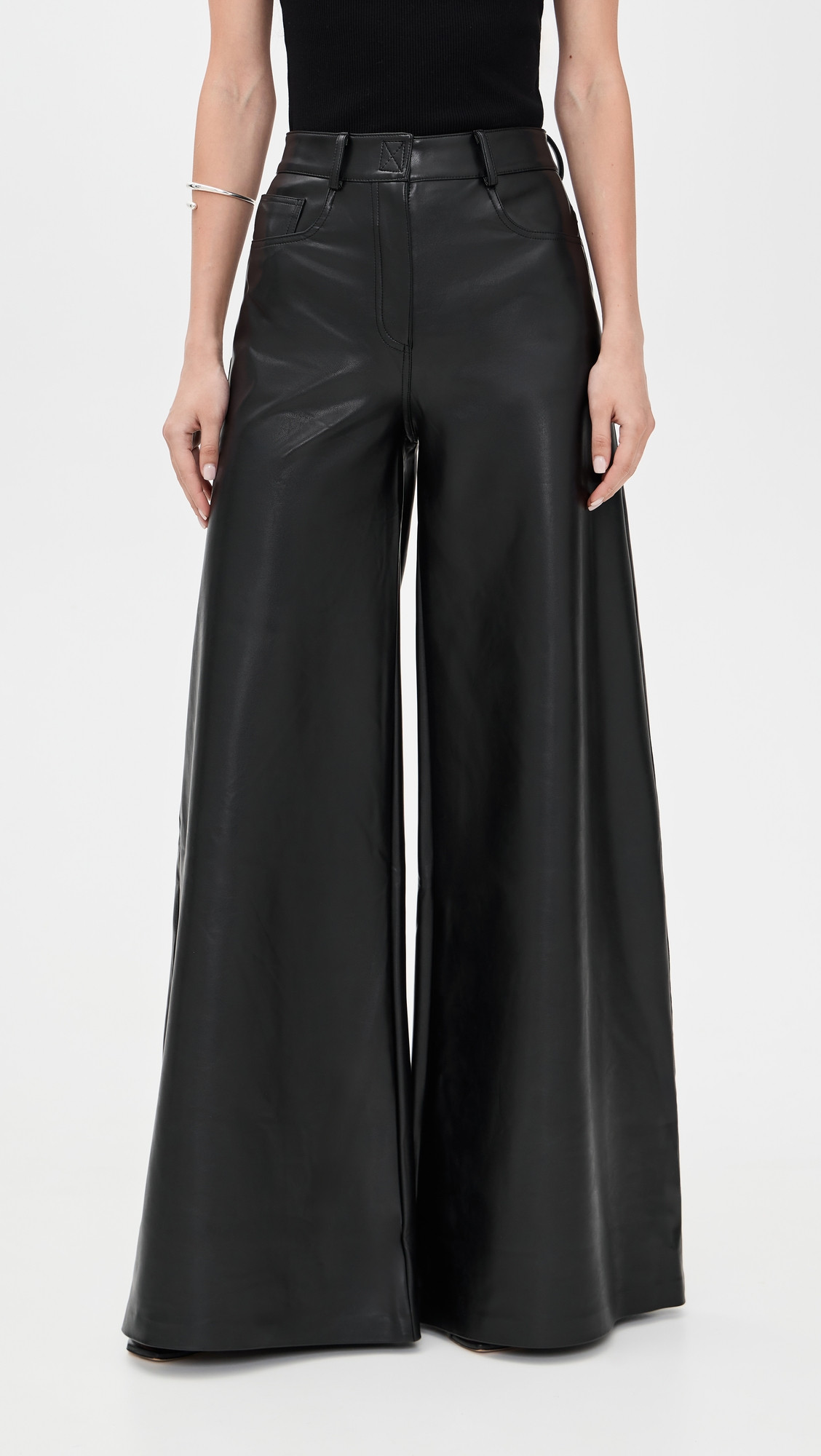 Norma Kamali Elephant Jeans Black XS | Shopbop