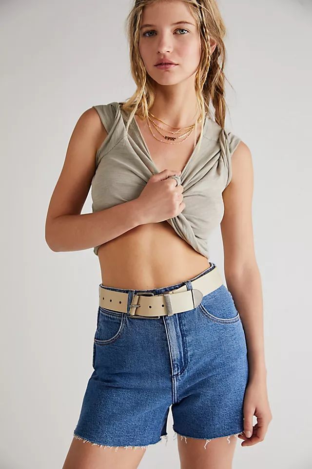 Wrangler A Line Shorts | Free People (Global - UK&FR Excluded)