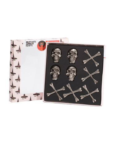 Skull And Bones Tic Tac Toe Set | TJ Maxx