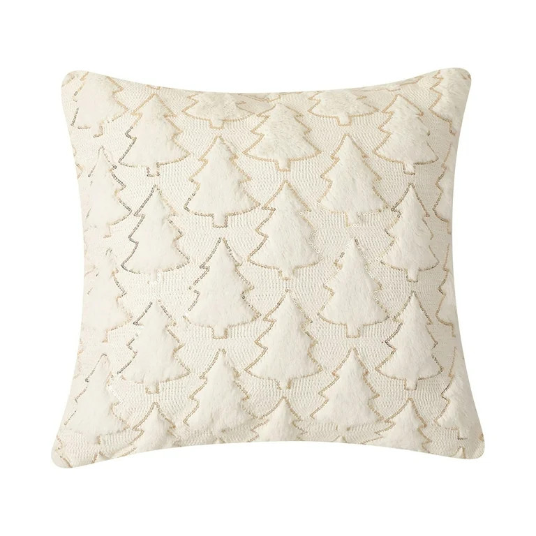 20x20 Almohadas Navideñas Árbol de Peluche para Sala de Estar, Tema de Dormitorio Navideño, Fi... | Walmart (US)