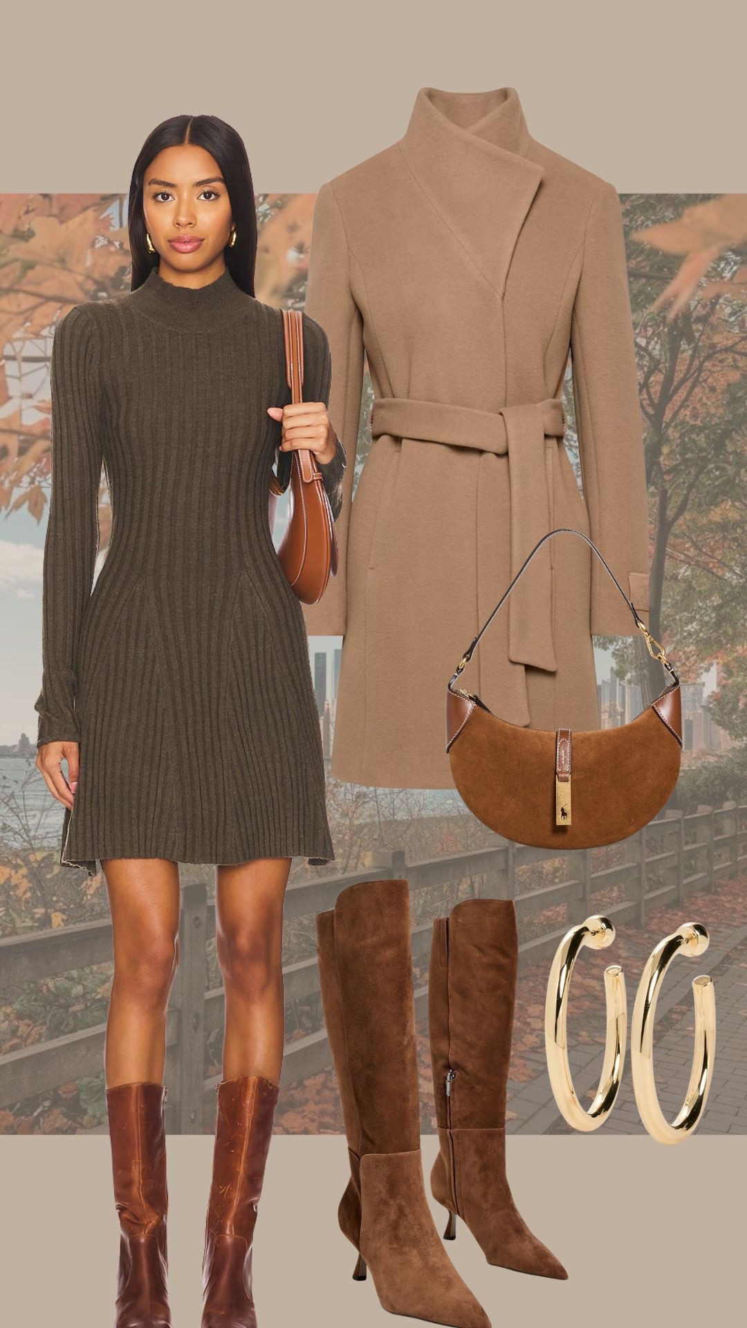 Fall stroll in the city outfit 🍁🤎

#LTKSeasonal