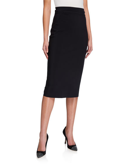 Chiara Boni La Petite Robe Delfina High-Waisted Pencil Skirt | Neiman Marcus