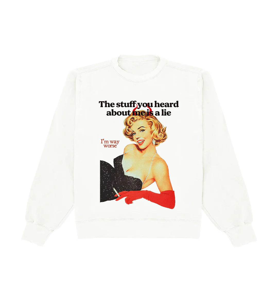 It's A Lie Crewneck | Shop Kristin Jones