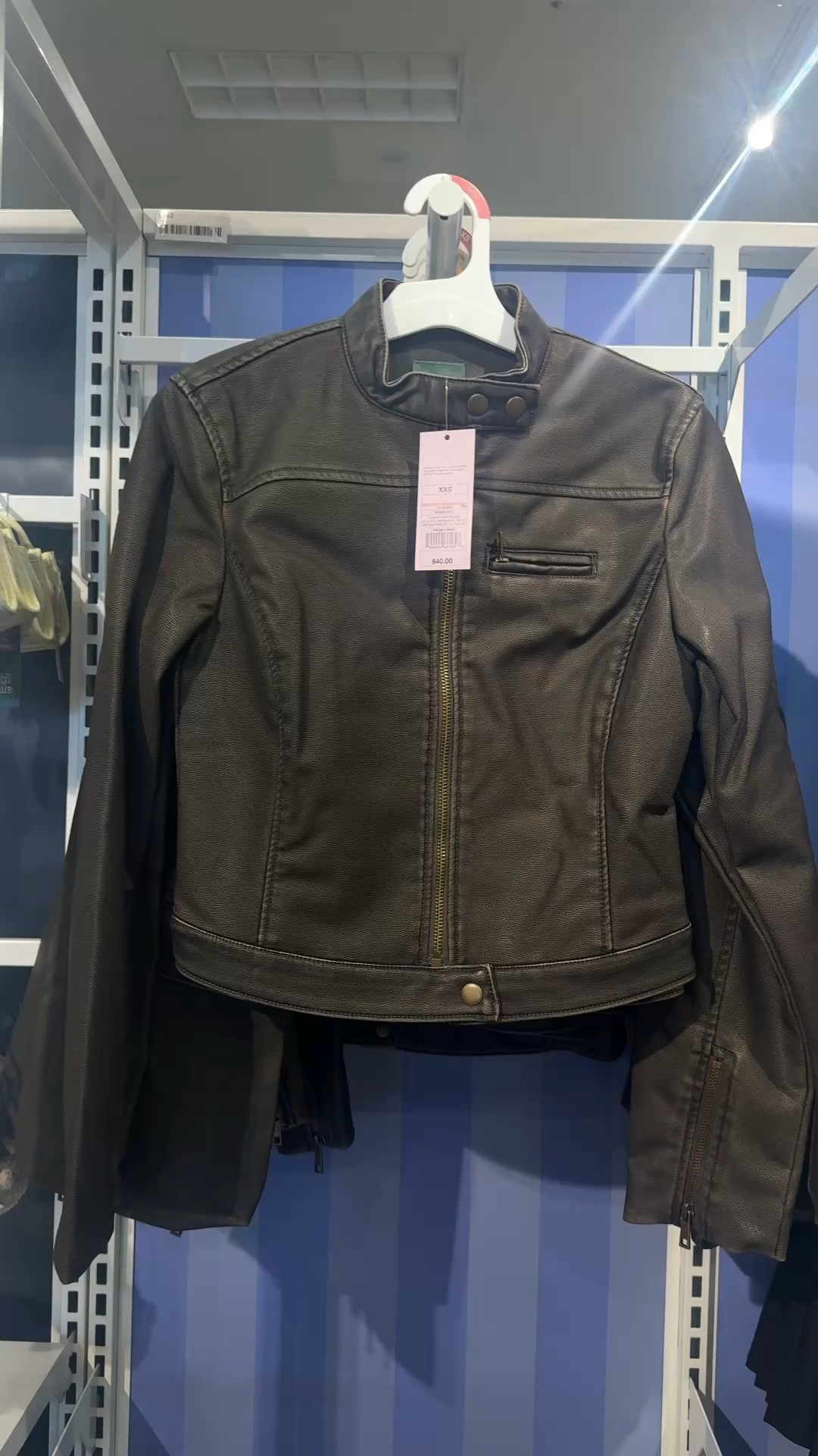 Y2K moto jacket vibes from @Target // great item for fall! 

Leather jacket 
Target finds

#LTKSeasonal #LTKWorkwear #LTKootd