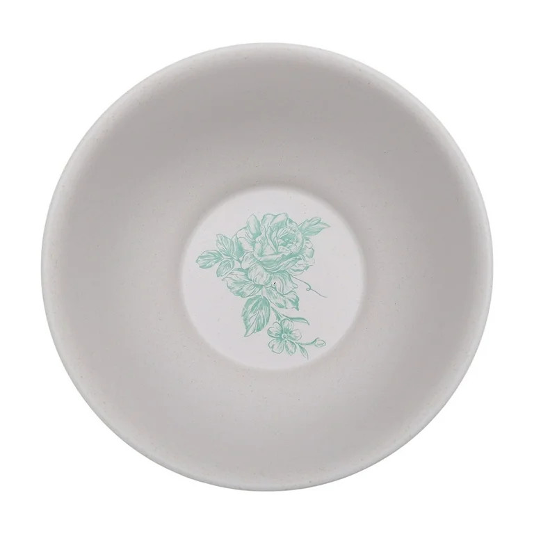 The Pioneer Woman Agatha 12-Piece Bamboo Melamine Nesting Mixing Bowl Set, Green | Walmart (US)