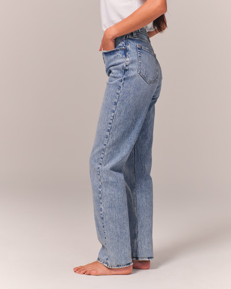 High Rise Dad Jean | Abercrombie & Fitch (US)