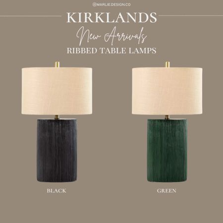 New Arrivals | new lamps | Kirklands lamps | table lamp | black lamp | green lamp | sale lamps | affordable lamps | affordable home decor 

#LTKunder100 #LTKsalealert #LTKhome