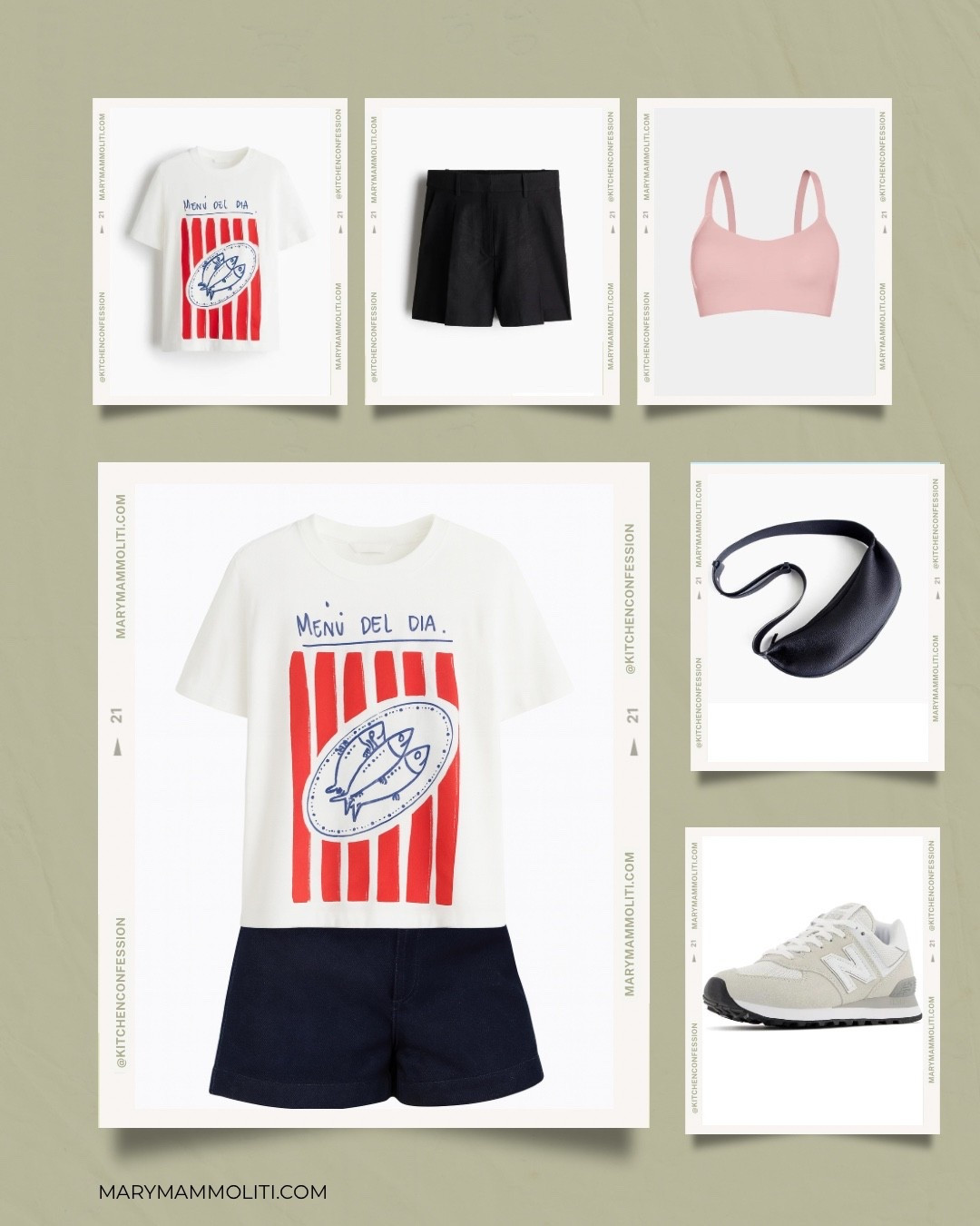 Vacation OOTD #3

Tee: H&M L (sold out but linked some of my favs)
Shorts: Spanx 1X
Sneakers: New Balance 7
Sling Bag: Black Leather and comes in other colours) 
Bra: Knix (90% of the bras I wear are Knix I'm a 38D for reference)  

#LTKplussize #LTKtravel #LTKmidsize