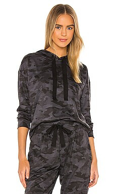 onzie Divine Hoodie in Black & Grey Camo from Revolve.com | Revolve Clothing (Global)