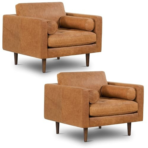 POLY & BARK Napa Furniture, Cognac Tan | Amazon (US)