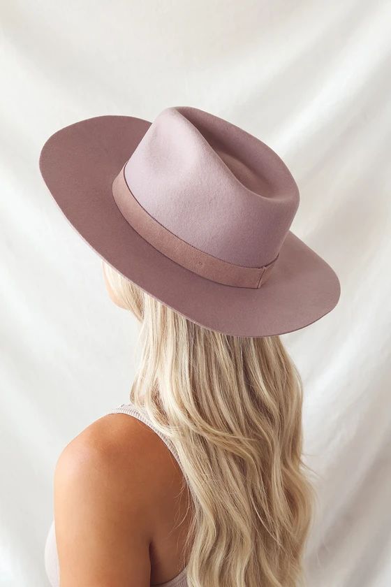 River Taupe Wool Fedora Hat | Lulus (US)