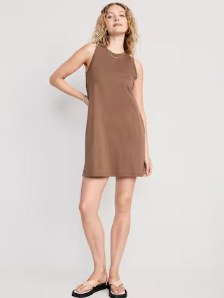 Sleeveless Vintage A-Line Mini Shift Dress for Women | Old Navy (US)