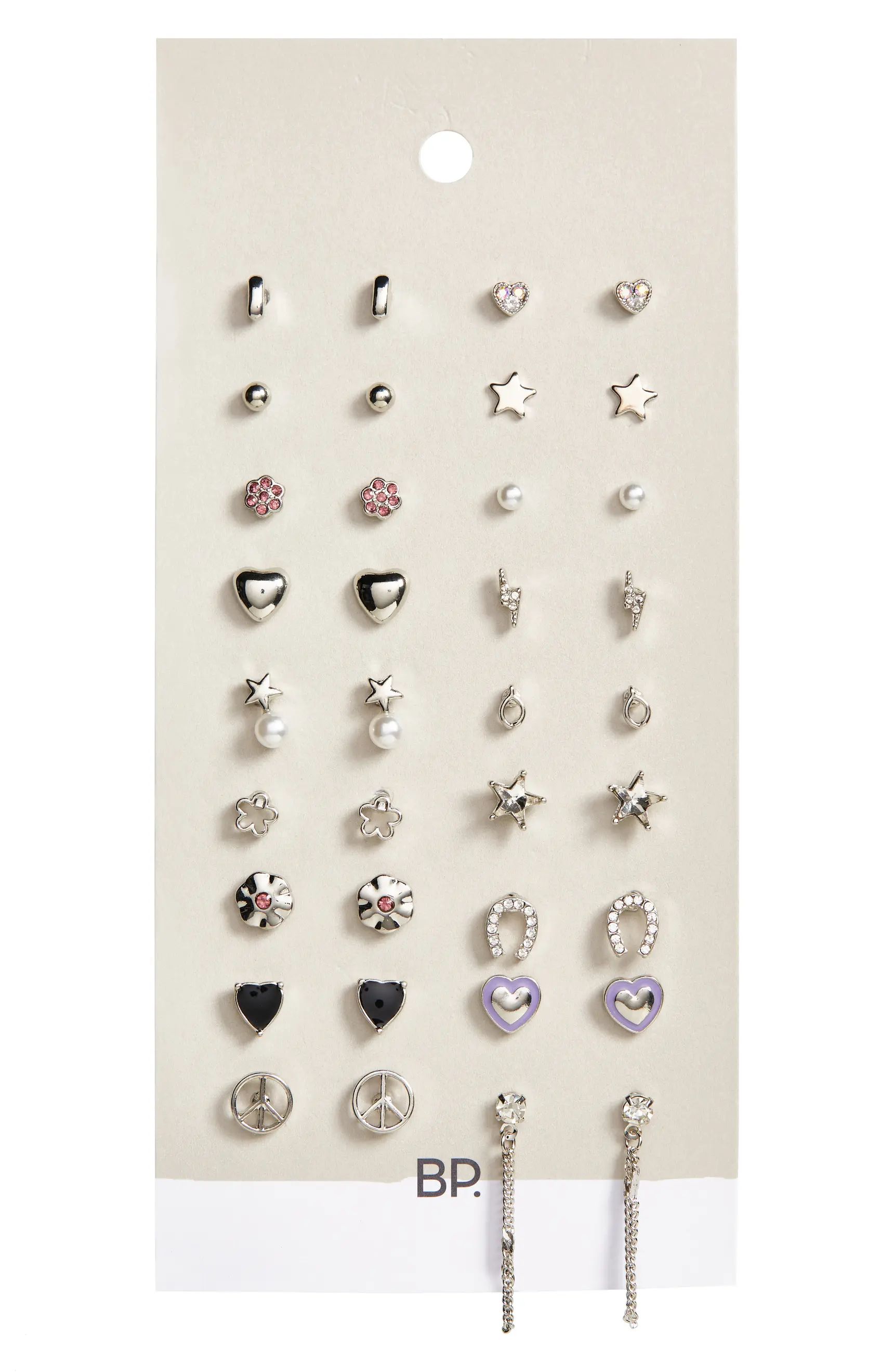 BP. Set of 20 Stud Earrings | Nordstrom | Nordstrom