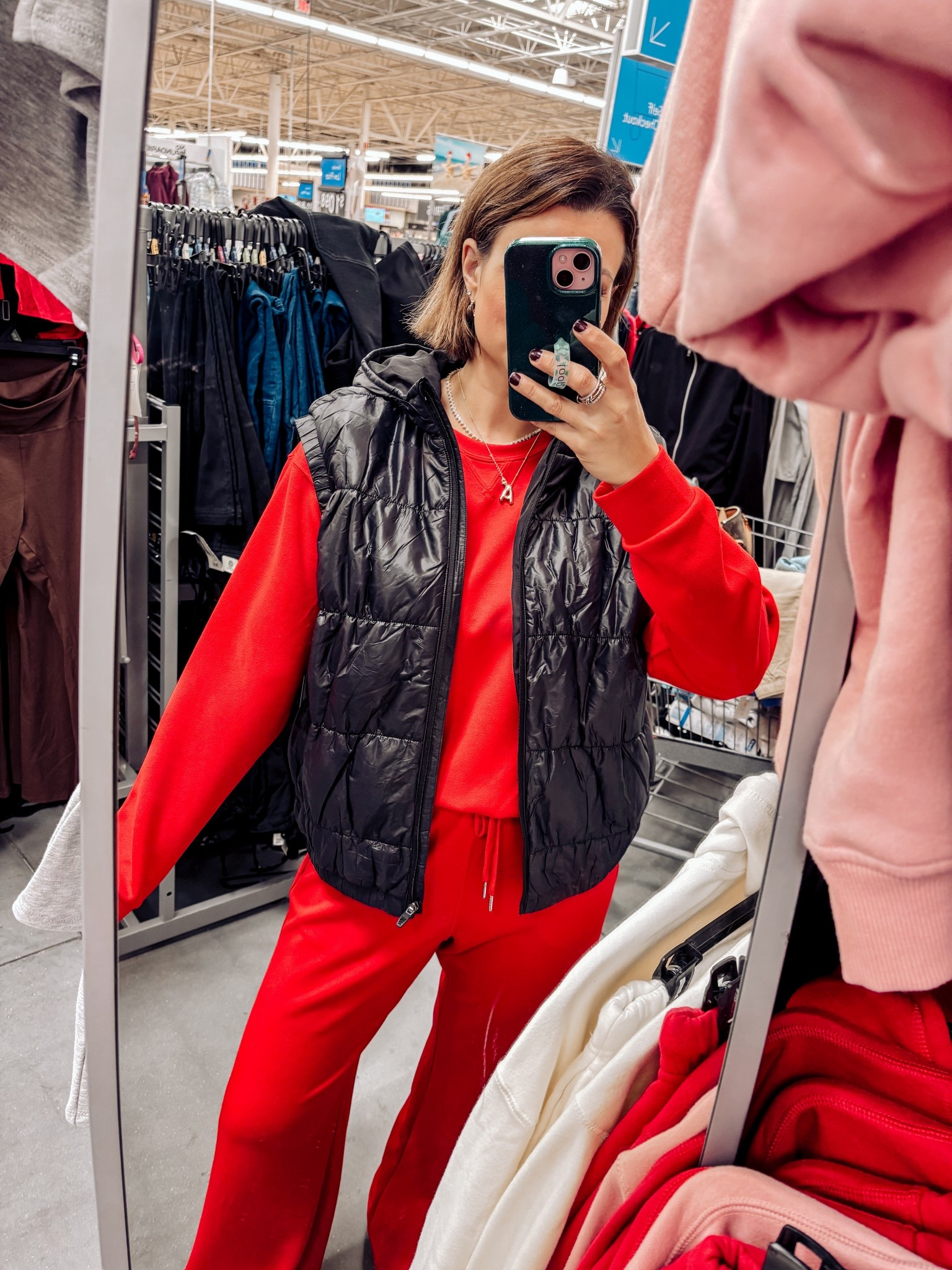 Love throwing a vest like this one from Walmart on top of a sweat set for some extra warmth 🤌🏼

#LTKSeasonal #LTKootd #LTKgrwm