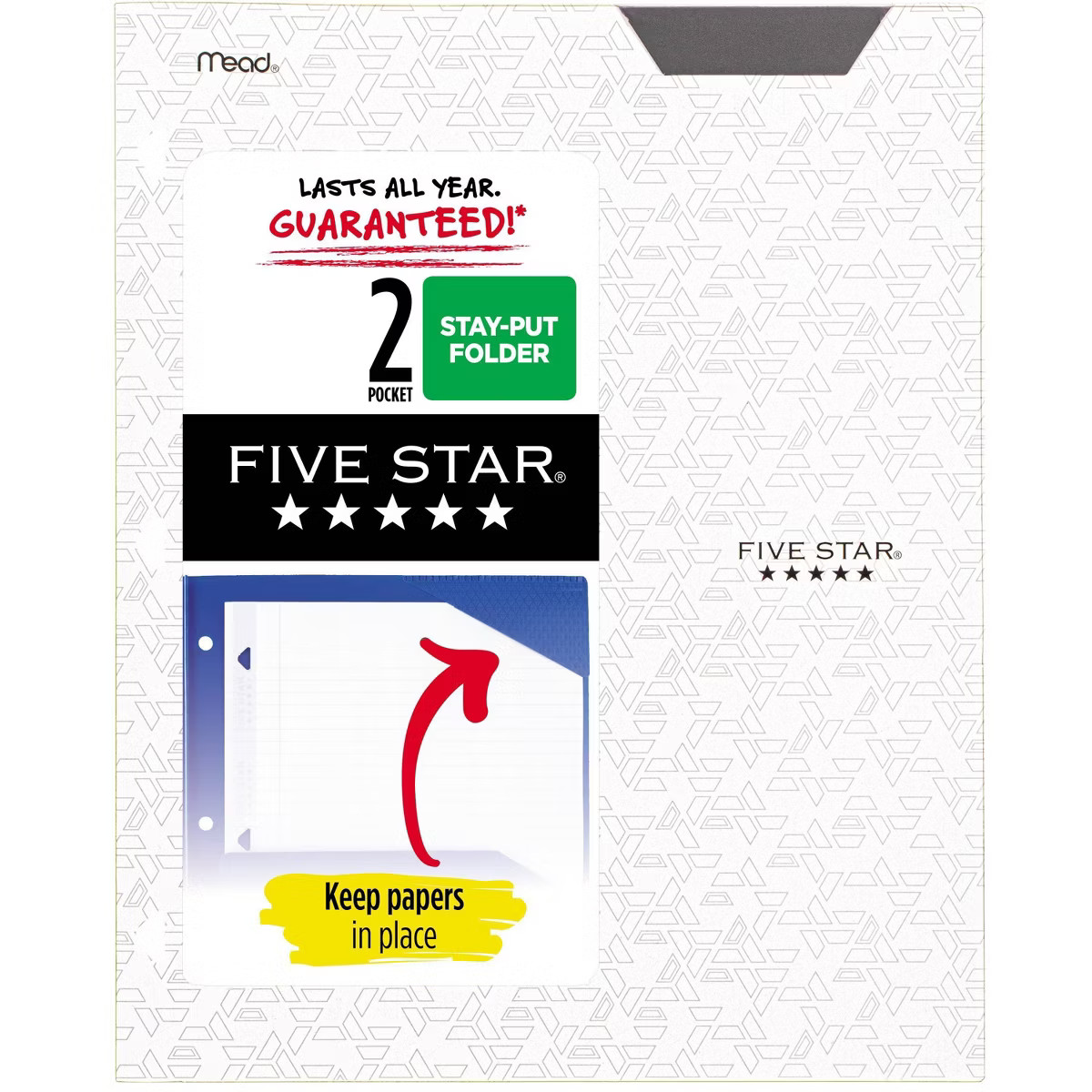 Five Star 2 Pocket Plastic Folder | Target