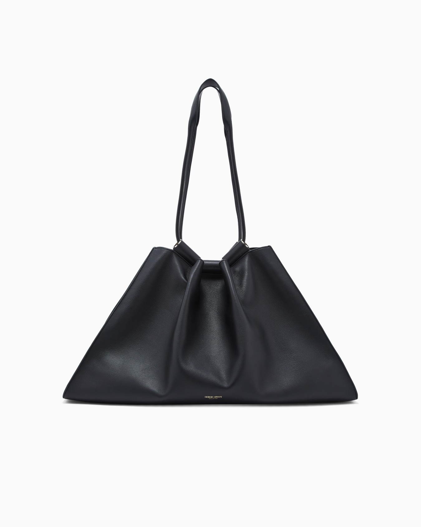 Large nappa leather shopper | Armani US