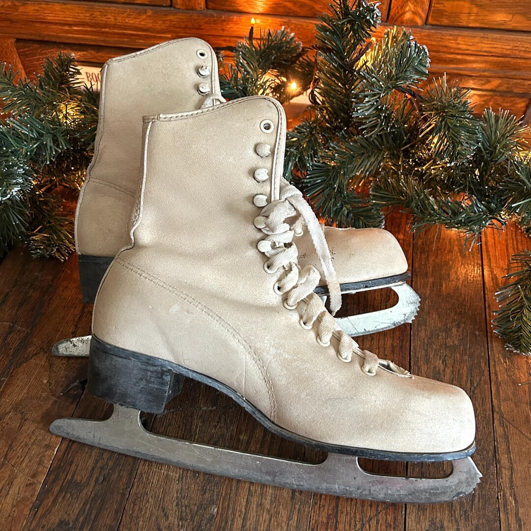 Vintage Winter Skates Tempered Sabre Hardened Blades Size 9 for Winter Holiday Decor - Etsy | Etsy (US)