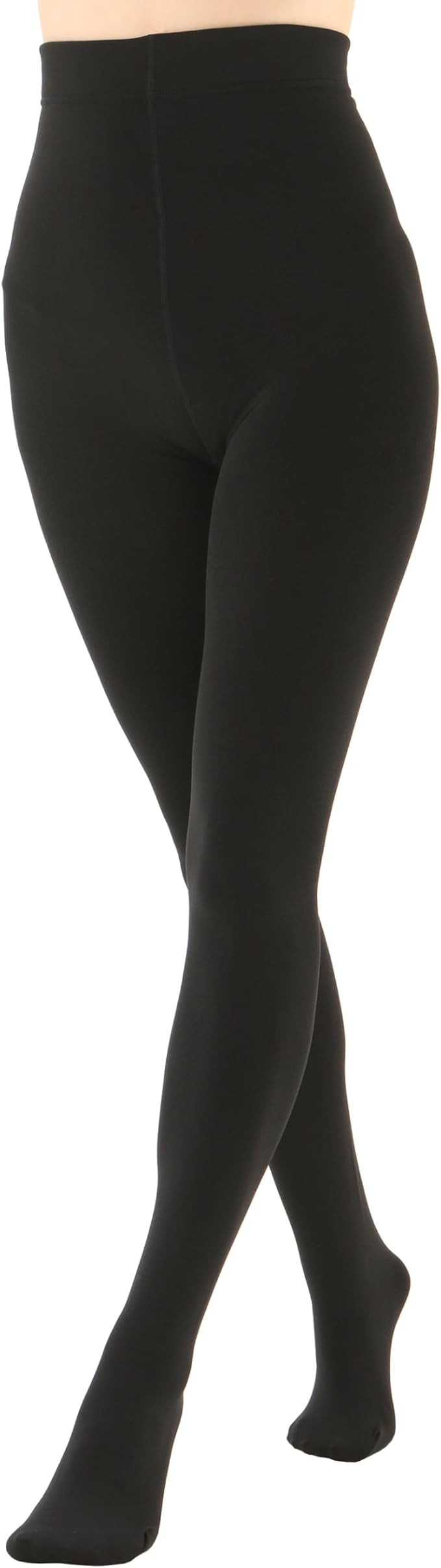 EVERSWE Women's Opaque Fleece Lined Tights, Thermal Tights | Amazon (US)