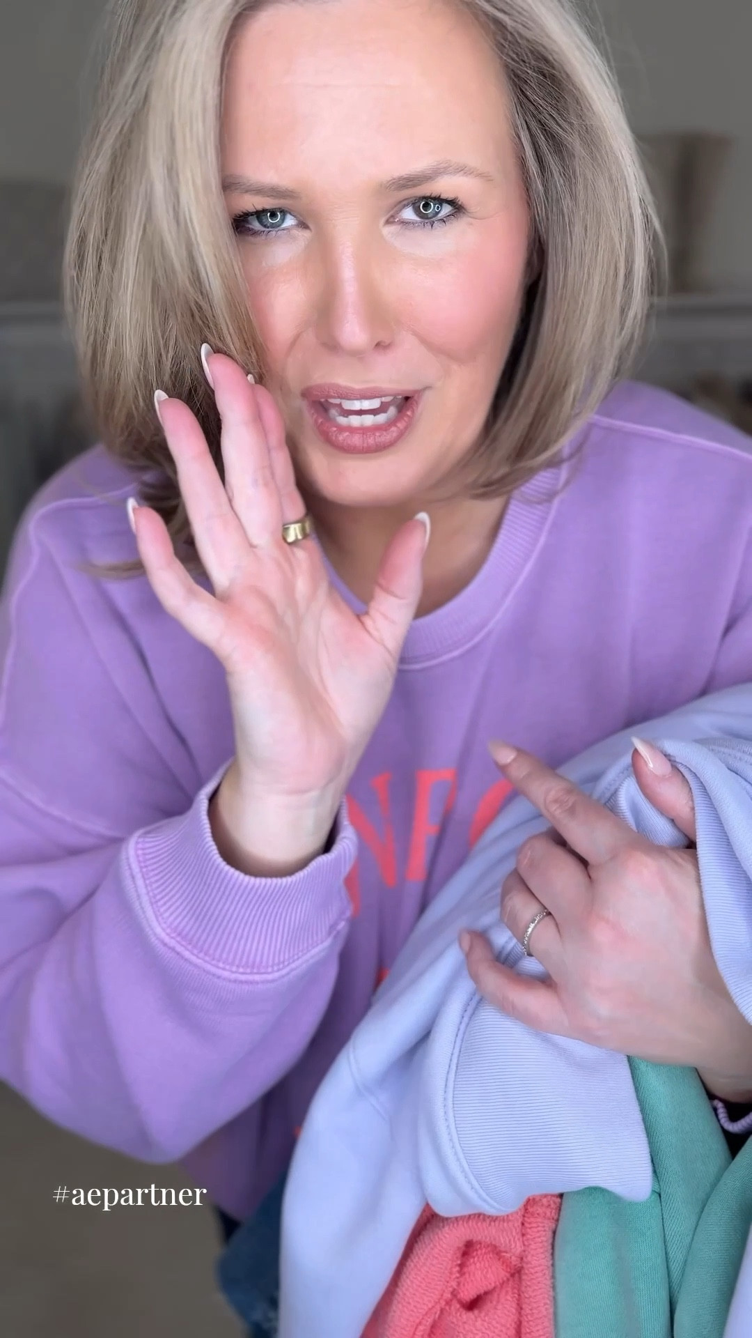 We have a STACKABLE AE DISCOUNT CODE, ladies!!!! Code: ashAE25 for 25% off and it’s stackable on top of any other sales! Expires 3/30/26
I’m plus size 18/20/2X and I am wearing the 35 in these jeans and the XXL in the tops! They all run like a true 2X. American Eagle Haul live this afternoon and another one tomorrow!! @American Eagle Outfitters #aepartner #aejeans

US only, exclusions: clearance, aerie, 3rd party, gift cards 

#LTKPlusSize #LTKSaleAlert #LTKMidsize