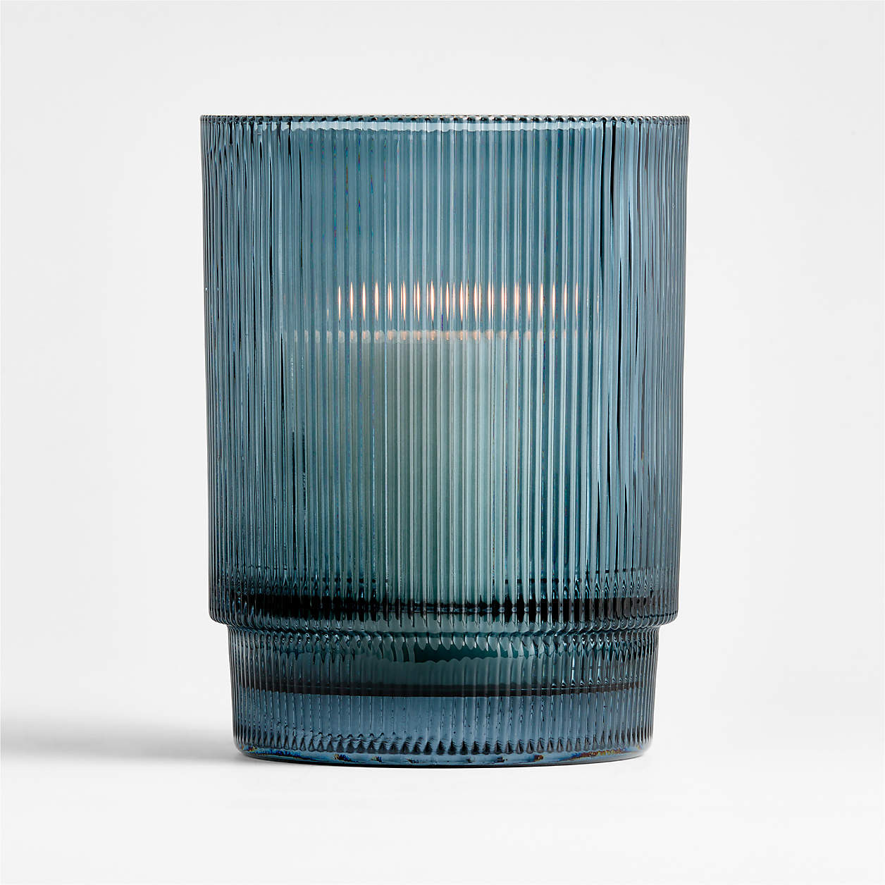 Atwell Large Blue Hurricane 11"" + Reviews | Crate & Barrel | Crate & Barrel