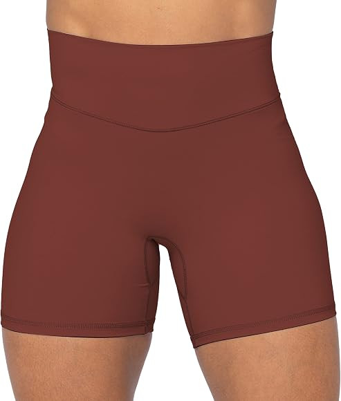Sunzel Women's Biker Shorts in High Waist Tummy Control with No Front Seam | Amazon (US)