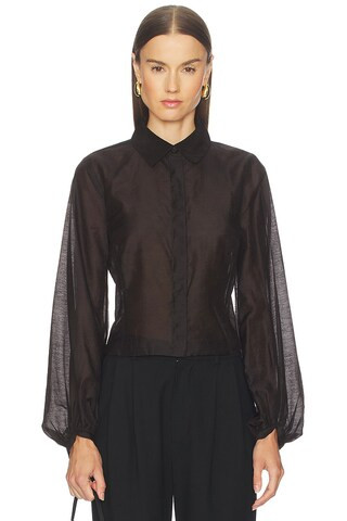 Olessia Lace Bodysuit in Black | Revolve Clothing (Global)