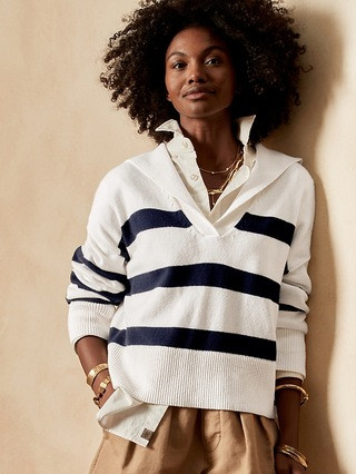Stripe Sailor Sweater | Banana Republic (US)