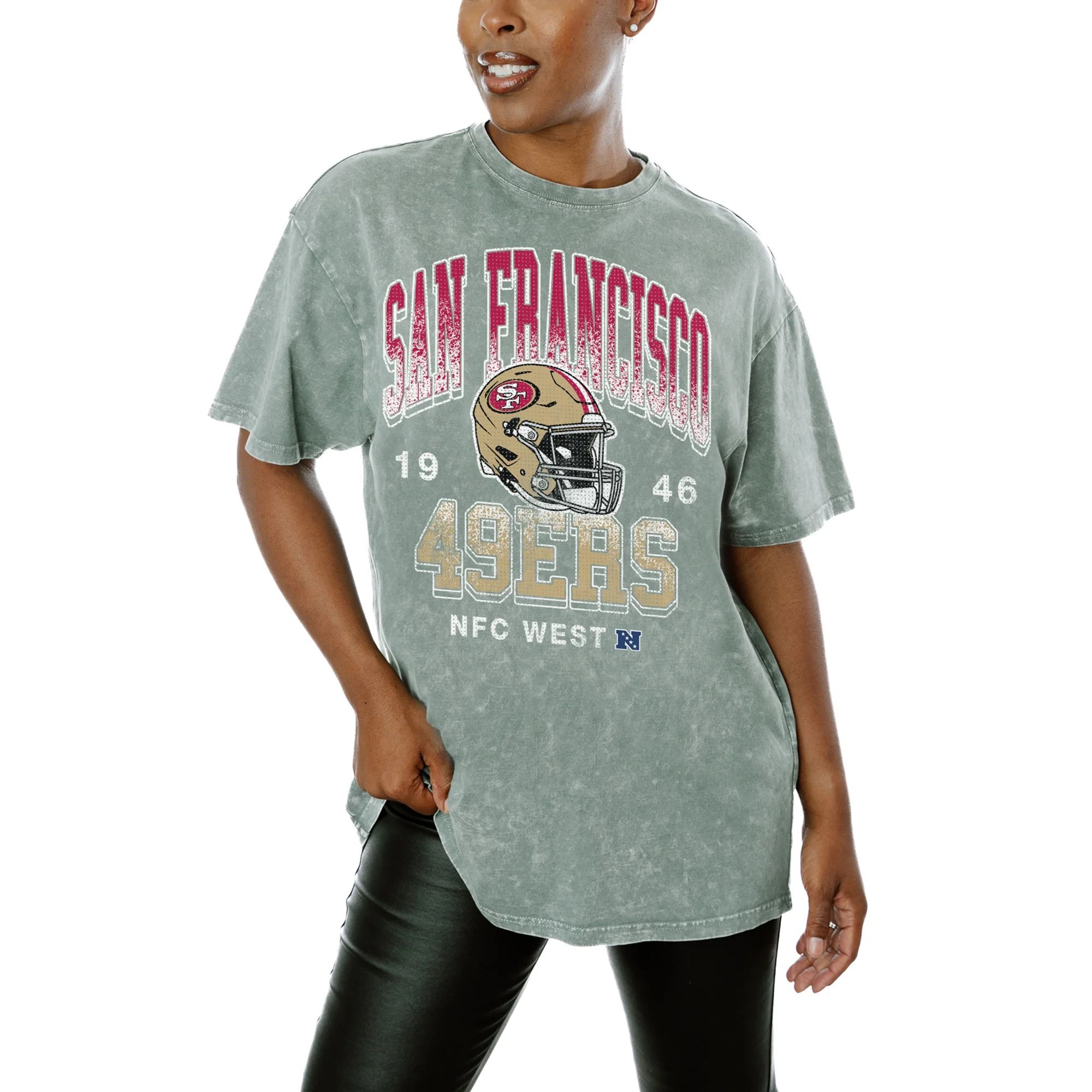 Women's Gameday Couture  Gray San Francisco 49ers  Nothing But The Best T-Shirt - Walmart.com | Walmart (US)