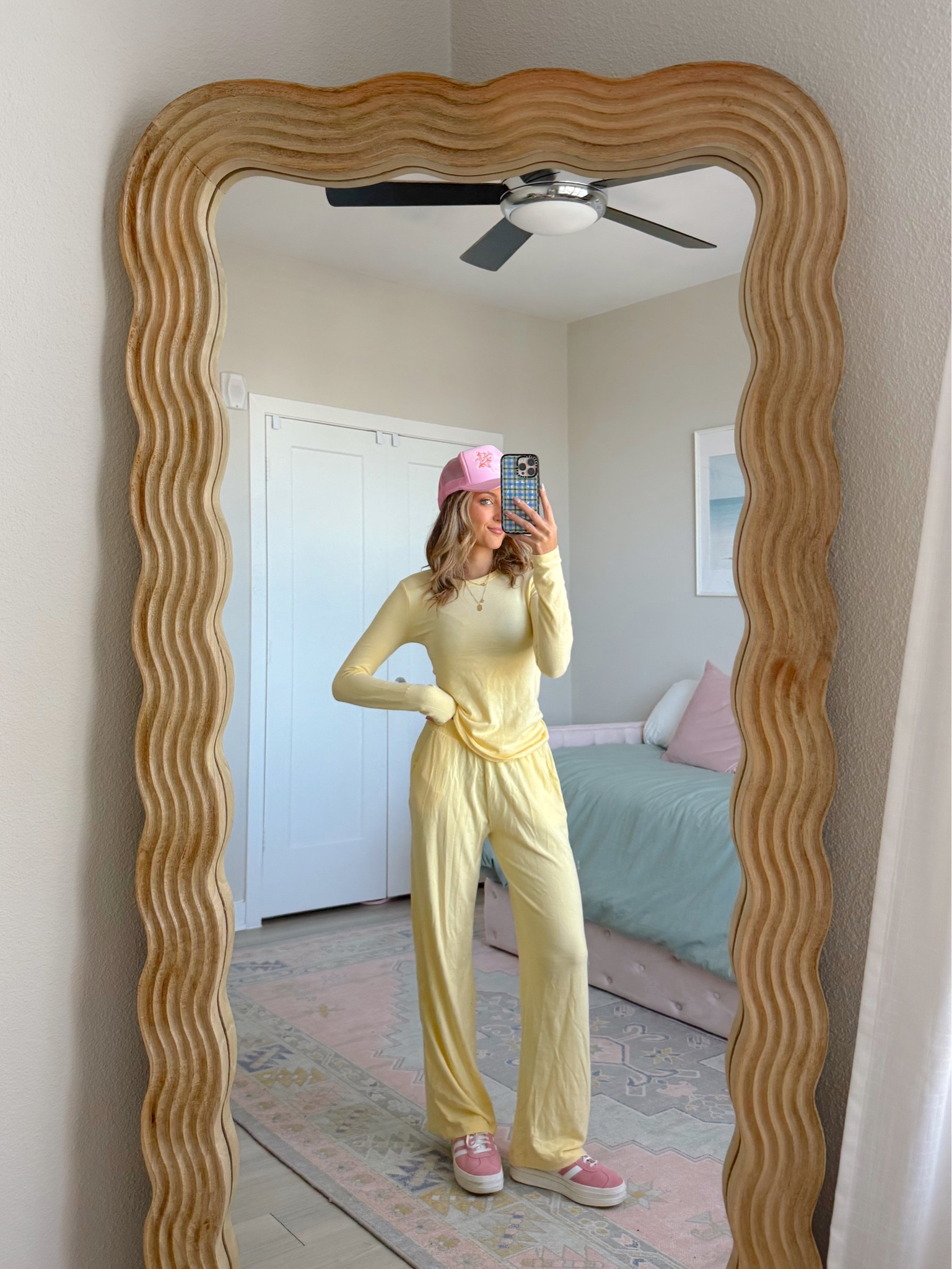 spring outfit ideas from Abercrombie 💕💐 code AFMCKENZIE for an extra 15% off. wearing an XS regular in sweats and tee  

#LTKootd #LTKSaleAlert