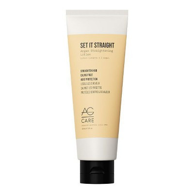 AG Hair Care Set It Straight Smooth Argan Straightening Lotion (5 oz) 625336002254 advanced, heat-activated formulation..\ | Target