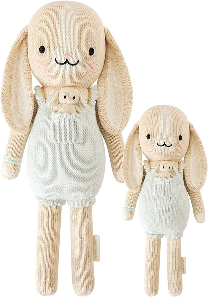 cuddle + kind Briar The Bunny Doll - Lovingly Handcrafted Dolls for Nursery Decor, Fair Trade Hei... | Amazon (US)