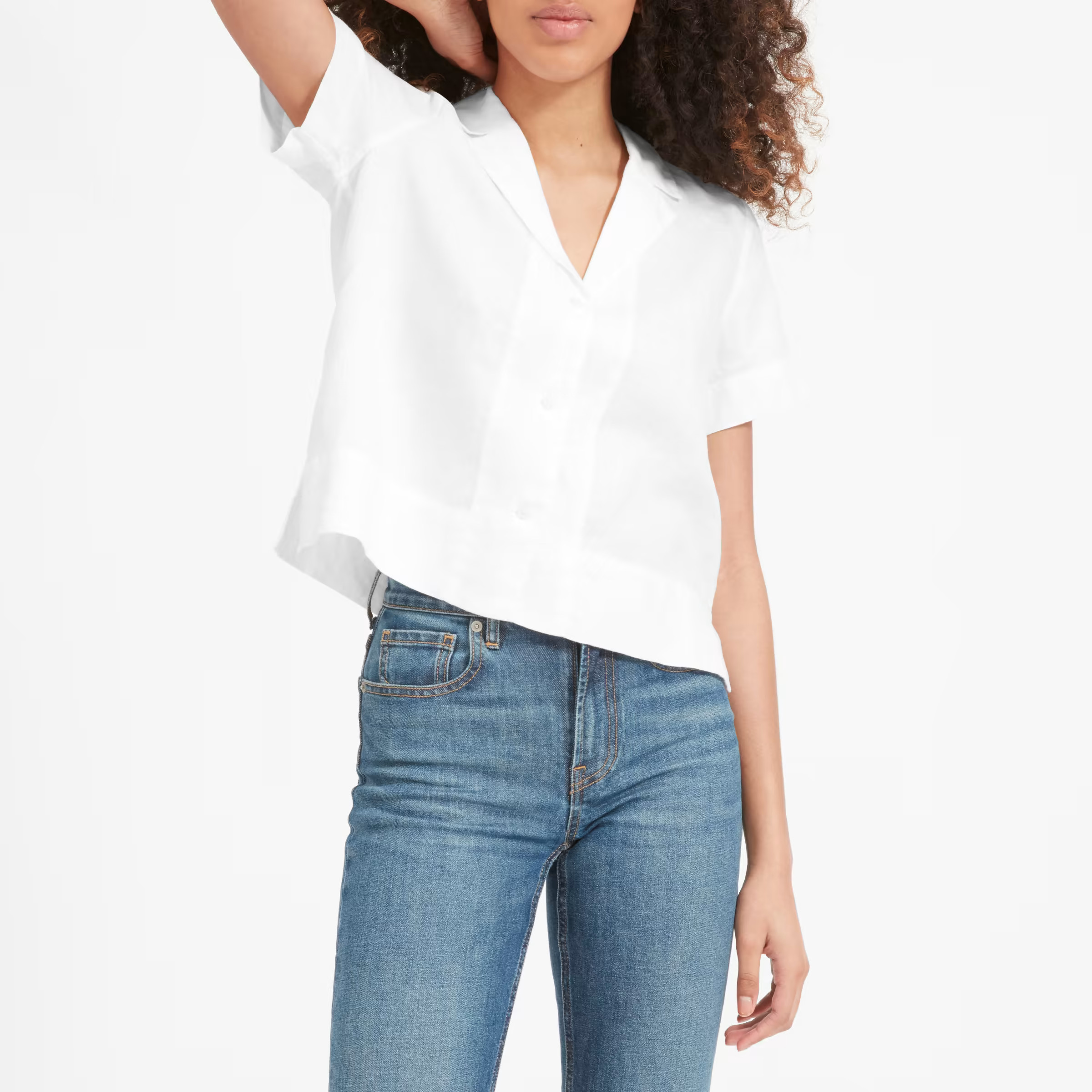 The Linen Short-Sleeve Notch Shirt | Everlane