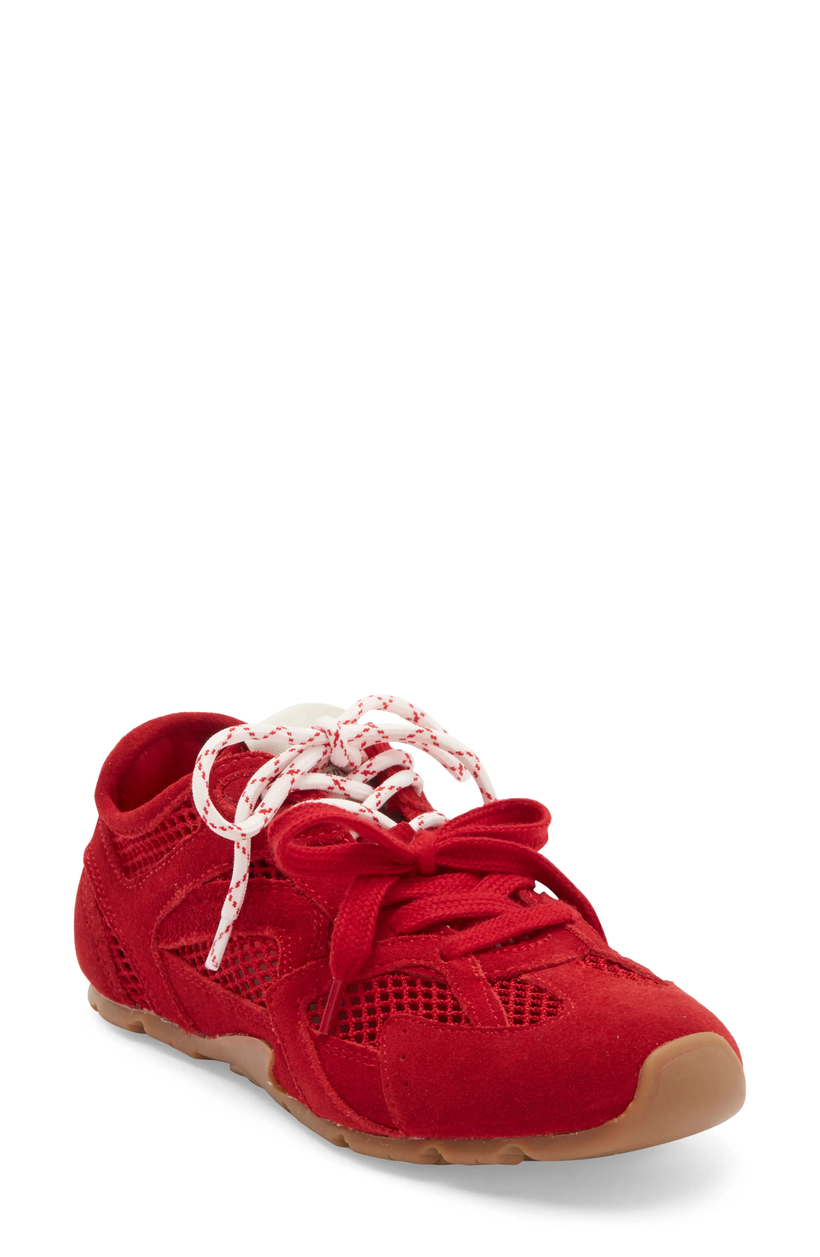 Steve Madden Aziel Mesh Sneaker in Red at Nordstrom Rack, Size 9.5 | Nordstrom Rack