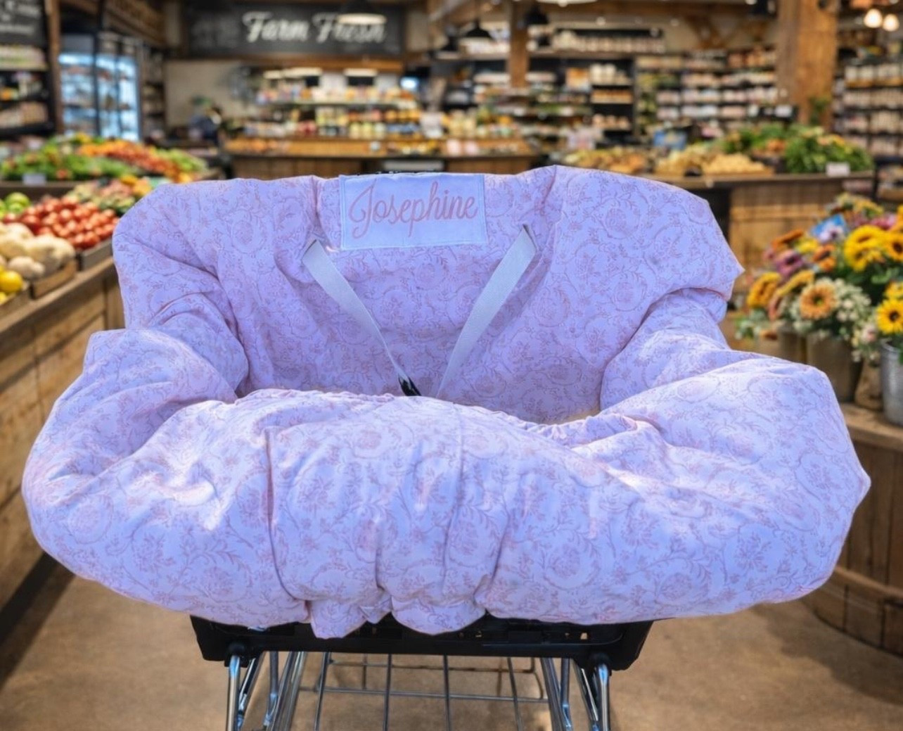 Shopping cart/high chair cover 💕