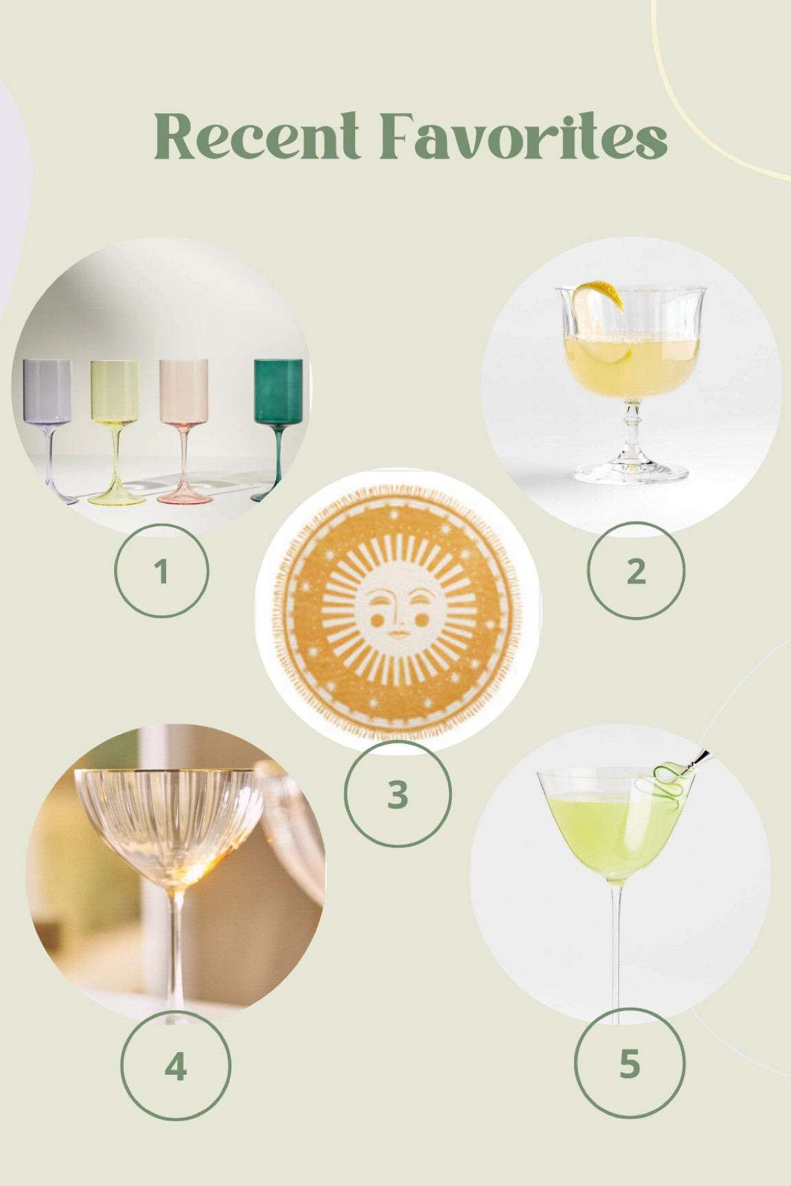 Recent bar and glassware favorites for summer entertaining 

#LTKhome #LTKSeasonal