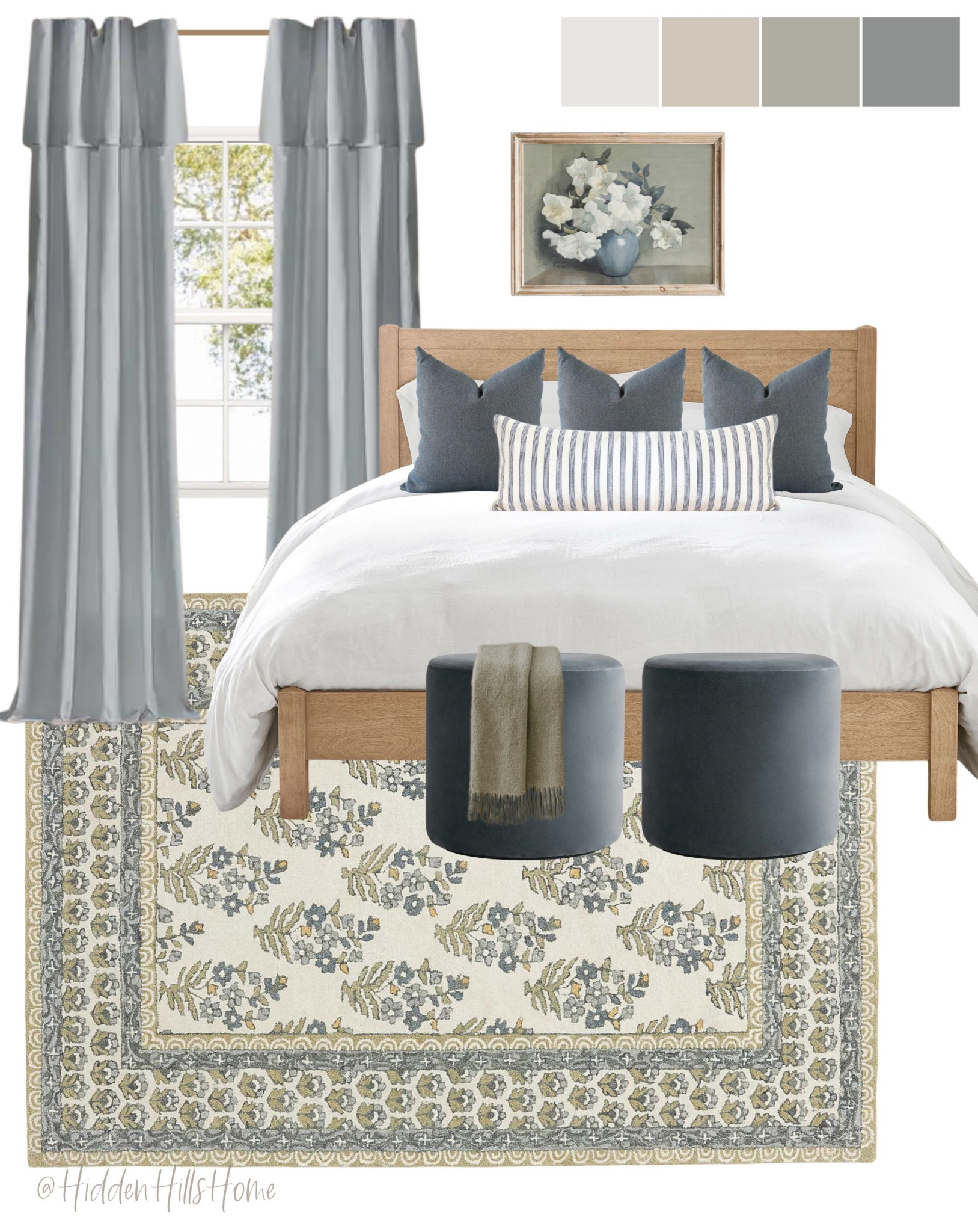 Girls bedroom decor ideas, girls room mood board, teen girls room, cute kids bedroom decor, home decor ideas, blue and green bedroom #girlsbedroom 

#LTKSaleAlert #LTKHome #LTKKids