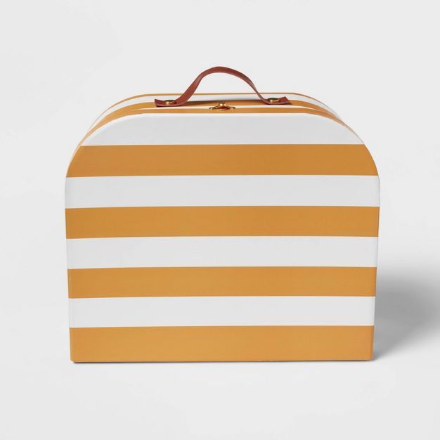 Foundational Storage Paper Box Striped Texas Sunset - Pillowfort™ | Target