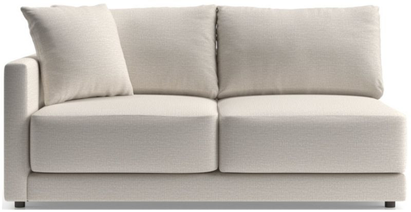 Gather Deep Left-Arm Apartment Sofa | Crate & Barrel | Crate & Barrel