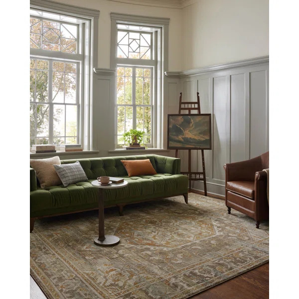 Magnolia Home by Joanna Gaines x Loloi Mona Brown Area Rug | Wayfair North America
