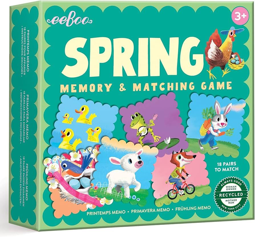 eeBoo Spring Memory Matching Game, 1 EA | Amazon (US)