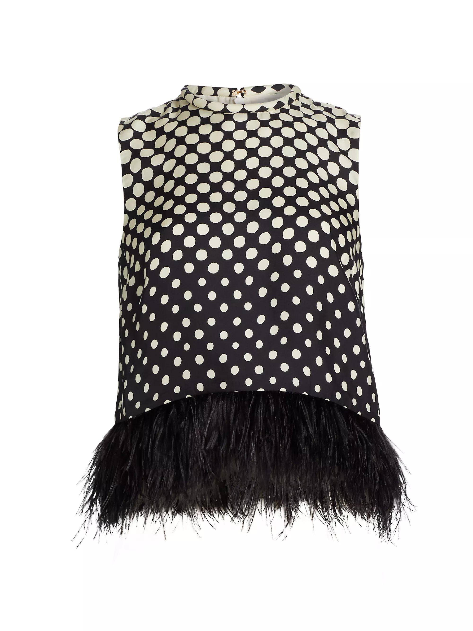 Shop Cara Cara Belmond Gradient Dot Top | Saks Fifth Avenue | Saks Fifth Avenue