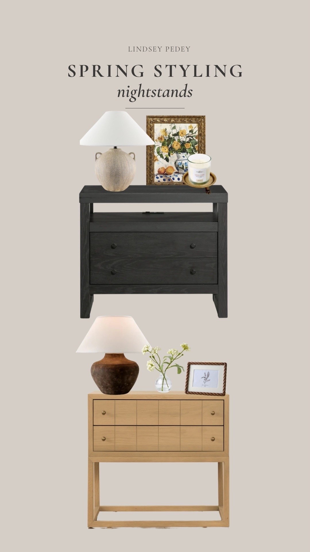 Spring nightstand styling!

Nightstand, spring decor, table lamp, spring art, spring florals, decor

#LTKSeasonal #LTKHome
